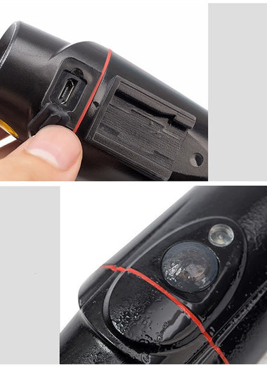 Bicycle Tail Light USB Rechargeable for Safe Cycling | Happysoul