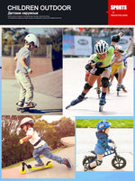 Bicycle Helmet with Protective Gear Set for All Ages | Happysoul
