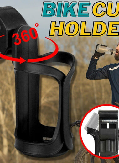 Bike Cup Holder for Water Bottles & Drinks | Happysoul