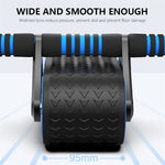 Double Wheel Abdominal Exerciser for Core Strength | Happysoul