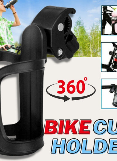 Bike Cup Holder for Water Bottles & Drinks | Happysoul