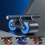 Double Wheel Abdominal Exerciser for Core Strength | Happysoul