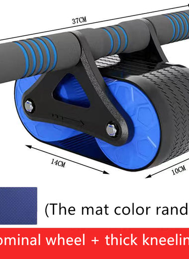 Double Wheel Abdominal Exerciser for Core Strength | Happysoul