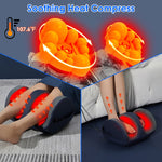 Foot Massager with Heat for Pain Relief -Full Leg & Calf Massager Machine