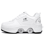 Sneaker Roller Shoes - double-row Roller Skates
