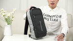 Anti-theft USB charging chest bag